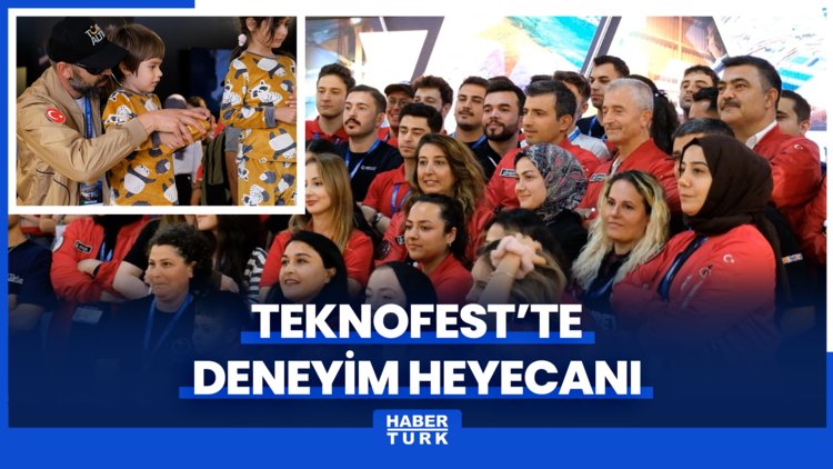 TEKNOFEST'te deneyim heyecanı: Selçuk Bayraktar Maden Teknolojileri Yarışması'nı ziyaret etti
