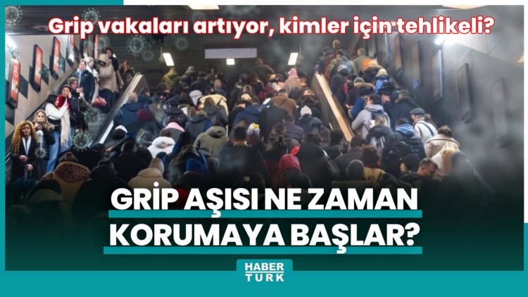 Grip vakalarında artış! Grip aşısını kimler yaptırmalı?
