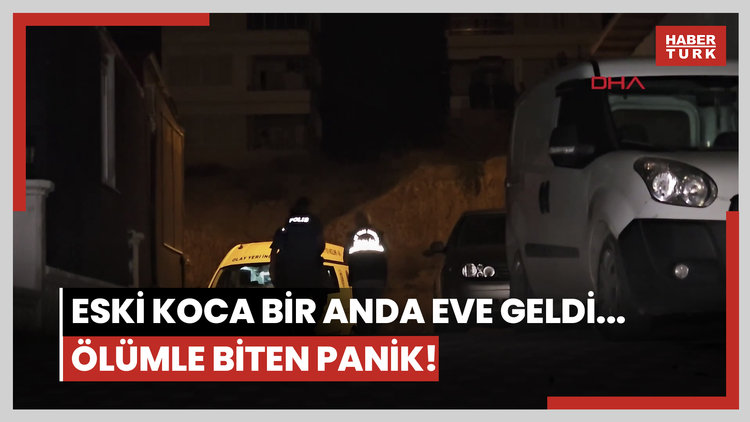 Eski koca bir anda eve geldi... Ölümle biten panik!