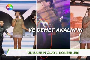 Ünlülerin olaylı konserleri! 