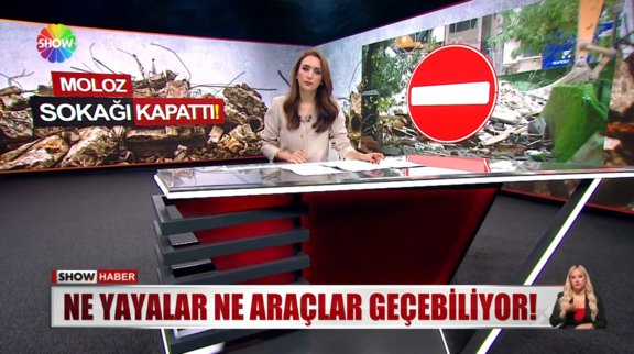 Ne yayalar ne araçlar geçebiliyor! 