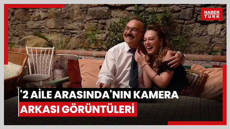 '2 Aile Arasında'nın afiş çekiminden kamera arkası görüntüleri yayında