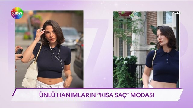 Ünlü hanımların "kısa saç" modası!