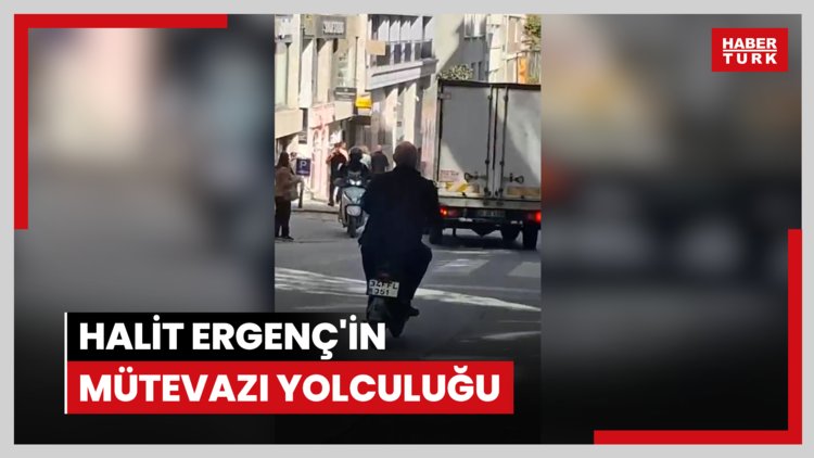 Halit Ergenç'in mütevazı yolculuğu