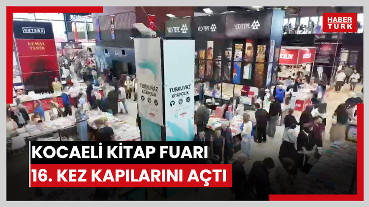 Kocaeli Kitap Fuarı 16. kez kapılarını açtı