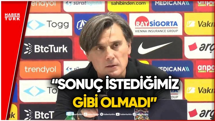 A Milli Takım Teknik Direktörü Montella'dan İtalya Mağlubiyeti Sonrası Açıklama!