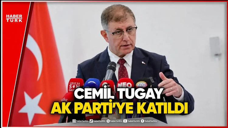 SONDAKİKA - Cumhurbaşkanı Erdoğan, Cemil Tugay'a AK Parti Rozetini Taktı