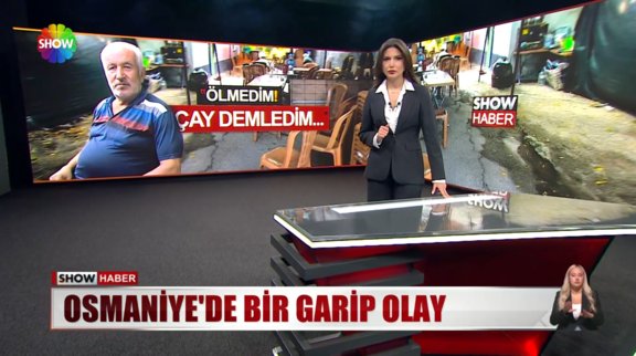 Osmaniye'de bir garip olay!