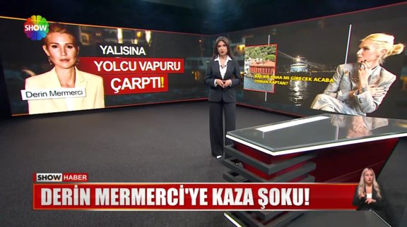 Yalısına yolcu vapuru çarptı!