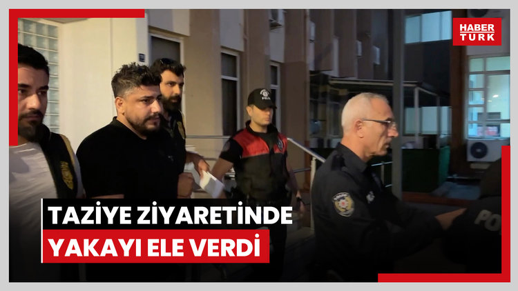 Taziye ziyaretinde yakayı ele verdi