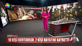 Maltepe'deki binanın 3 katı çöktü!