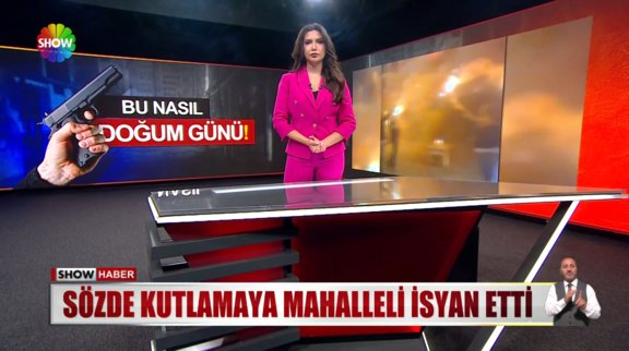 Sözde kutlamaya mahalleli isyan etti!