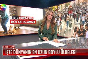 İşte Türkiye'nin boy ortalaması!