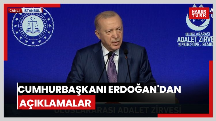 Cumhurbaşkanı Erdoğan'dan açıklamalar