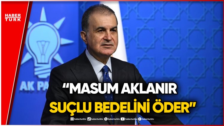 AK Parti Sözcüsü Ömer Çelik'ten Fon Soruşturması Açıklaması!