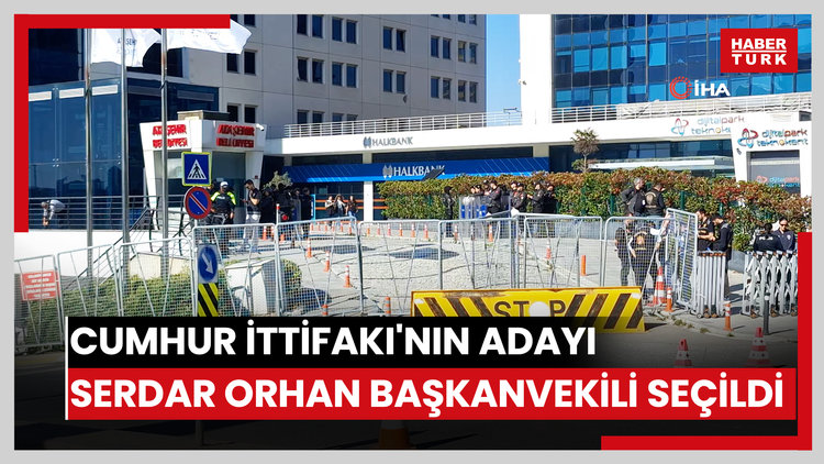Ataşehir'de Cumhur İttifakı'nın adayı Serdar Orhan Başkanvekili seçildi