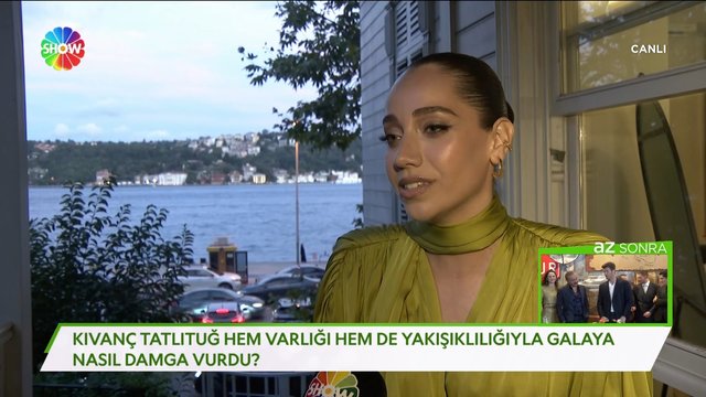 Özge Özacar'la keyifli sohbet!