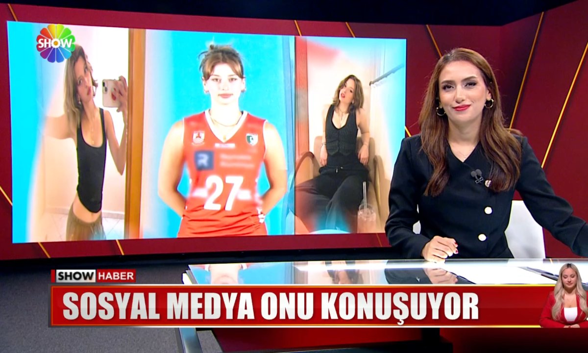 Herkes güzel voleybolcuyu konuşuyor!