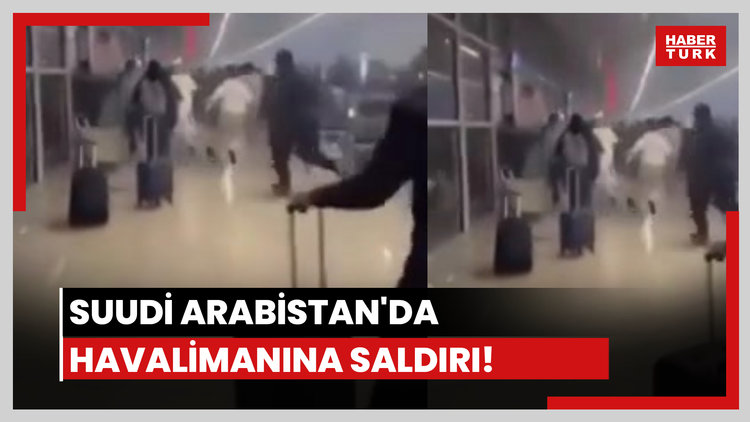 Kral Halid Havalimanı'nın 4. terminalinin yolcu salonunda yangın