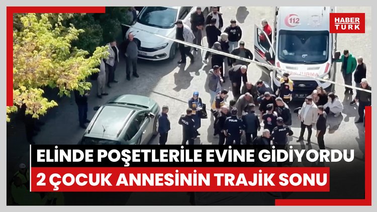 Elinde poşetlerle evine gidiyordu... 2 çocuk annesinin trajik sonu