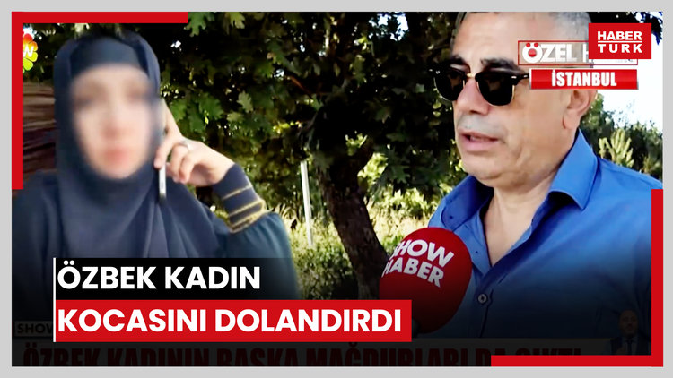 Özbek kadın, kocasını dolandırdı