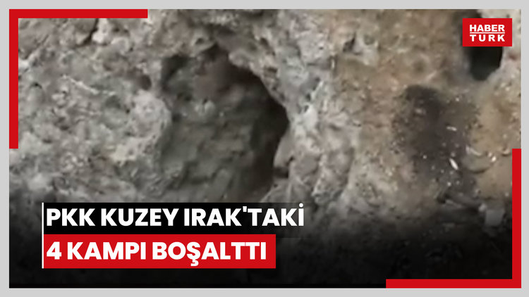 PKK Kuzey Irak'taki 4 kampı boşalttı