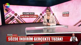 Kozmetikte indirim oyunu!
