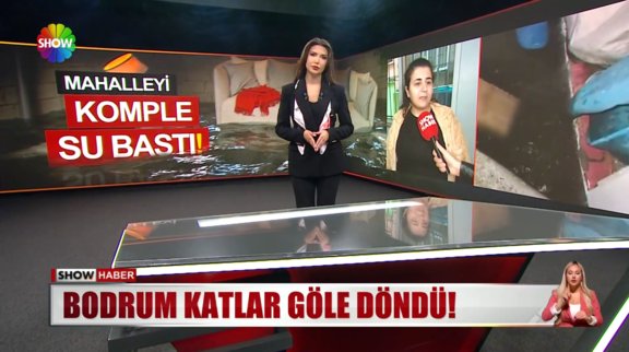 Bodrum katlar göle döndü!