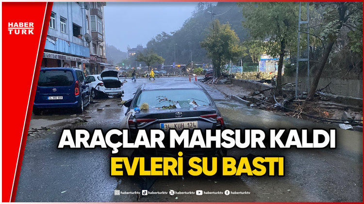 İstanbul'da Sel Felaketi: Ayazağa Deresi Taştı, 1 Kişi Hayatını Kaybetti