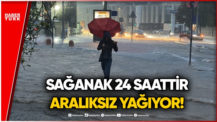 İSTANBUL'U SEL VURDU: Araçlar Mahsur Kaldı, Evleri Su Bastı!