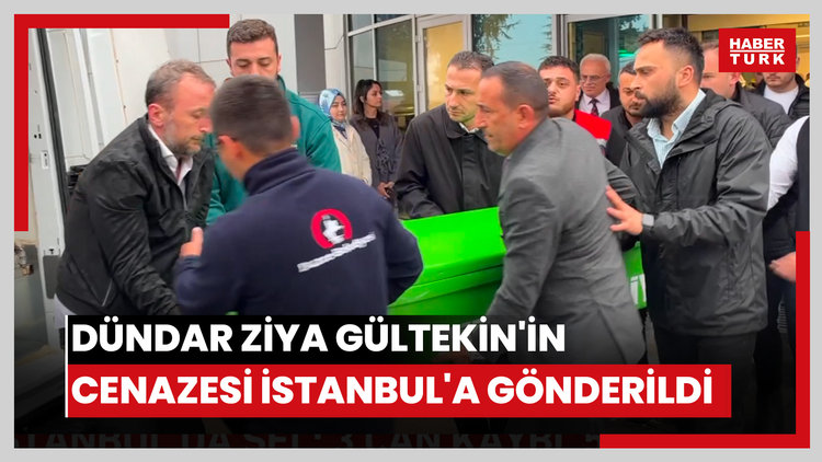 Üsküdar Belediye Başkanvekili Gültekin'in cenazesi İstanbul'a gönderildi