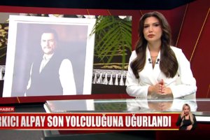 Şarkıcı Alpay son yolculuğuna uğurlandı!