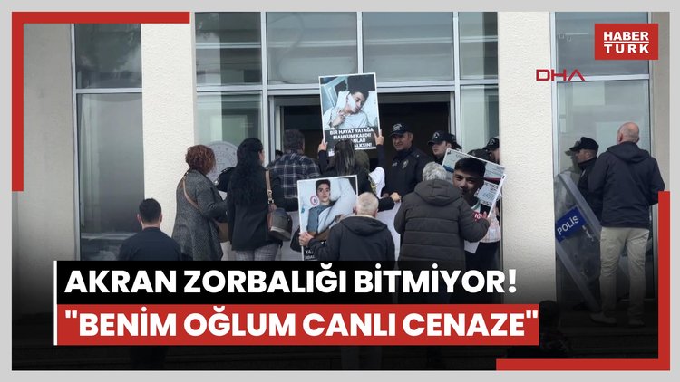 Akran zorbalığı bitmiyor! "Benim oğlum canlı cenaze"