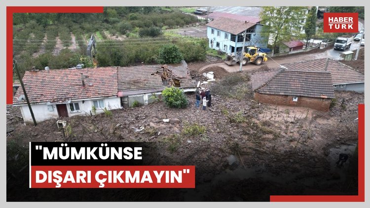 "Mümkünse dışarı çıkmayın"