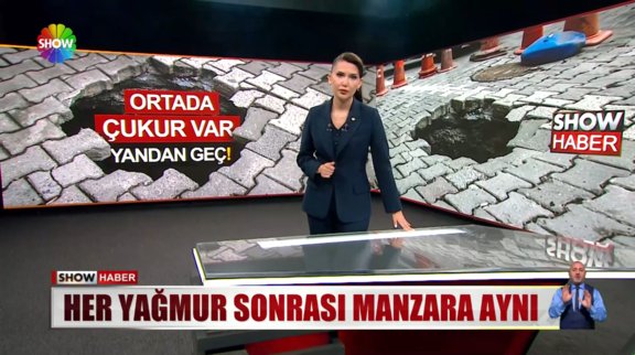 Her yağmur sonrası manzara aynı!