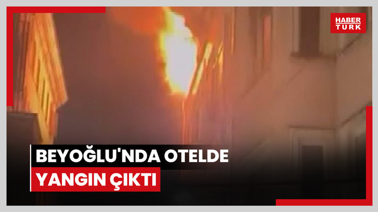 Beyoğlu'nda yangın