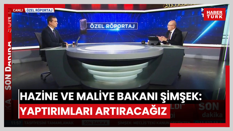Hazine ve Maliye Bakanı Şimşek: Yaptırımları artıracağız