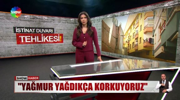 İstinat duvarı tehlikesi!