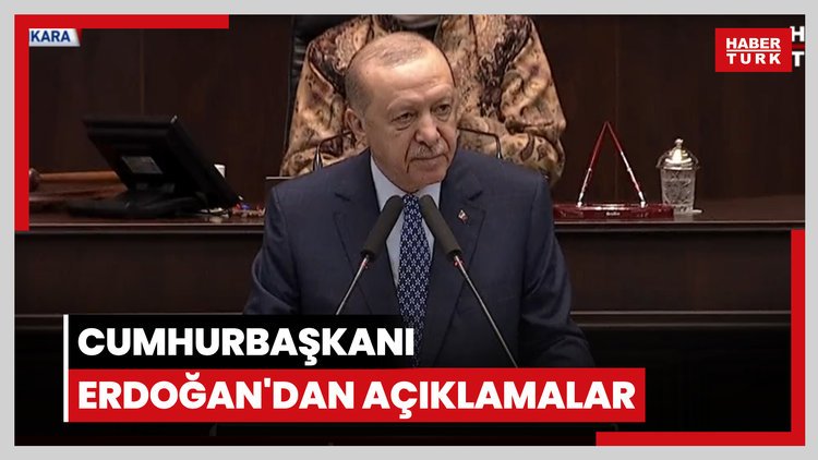 Cumhurbaşkanı Erdoğan'dan açıklamalar