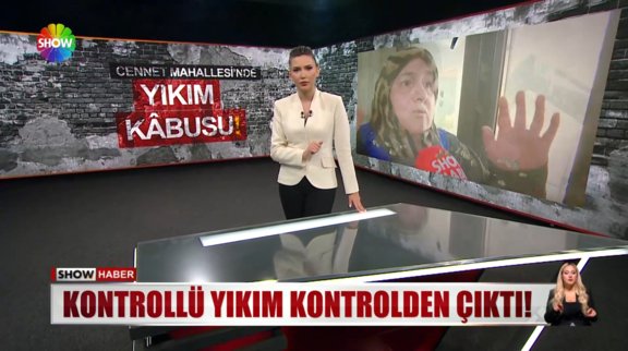 Kontrollü yıkım kontrolden çıktı!