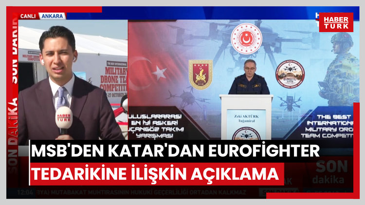 MSB'den Katar'dan Eurofighter tedarikine ilişkin açıklama