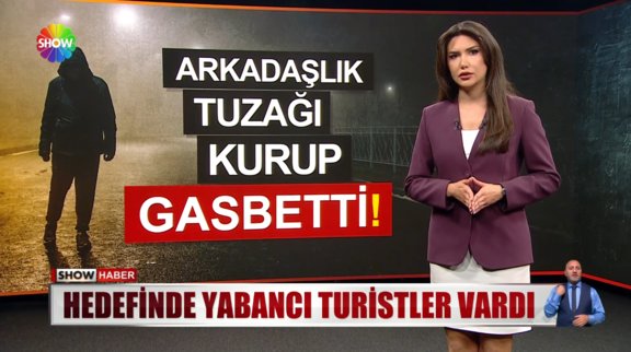 Arkadaşlık bahanesiyle gasp!
