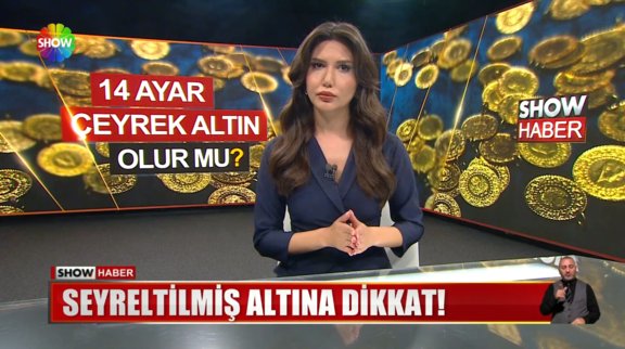 Seyreltilmiş altına dikkat!