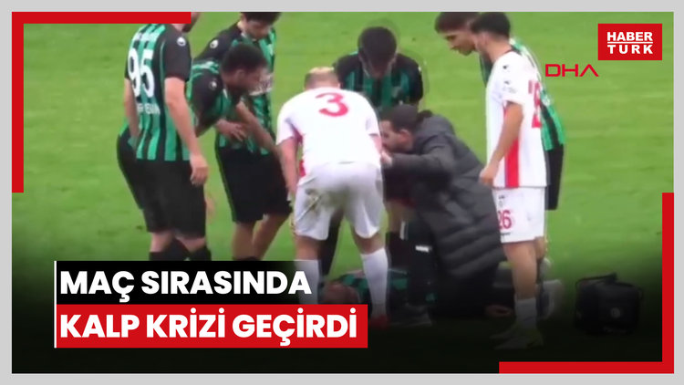 Maç sırasında kalp krizi geçirdi