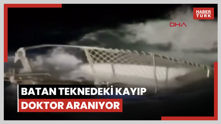 Batan teknedeki kayıp doktor aranıyor