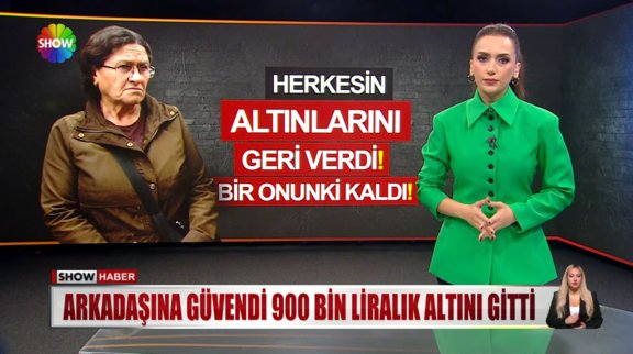 Arkadaşına güvendi altınları gitti!
