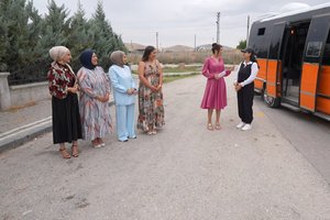 Bağlama eşliğinde minibüs yolculuğu!