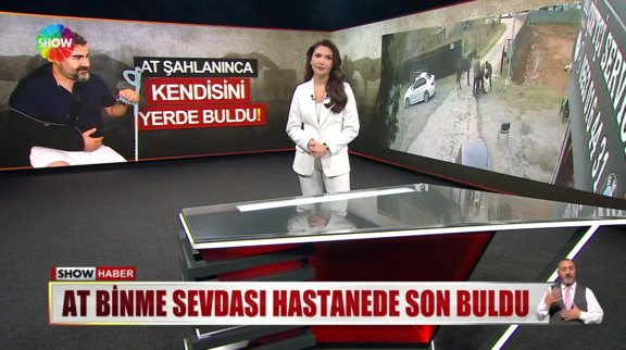 At binme sevdası hastanede son buldu!