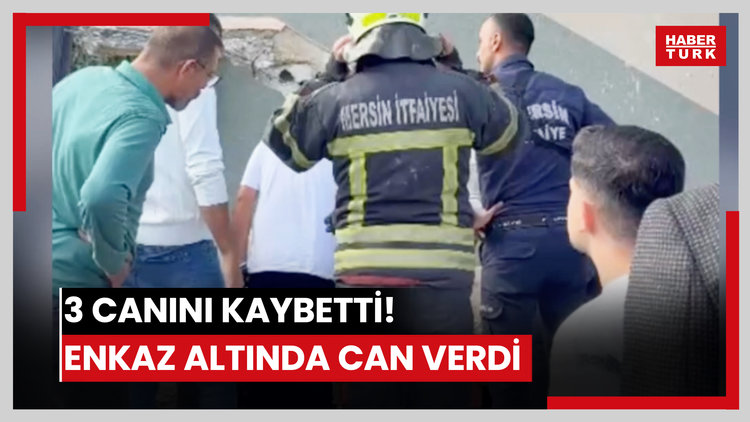 3 canını kaybetti! Enkaz altında can verdi