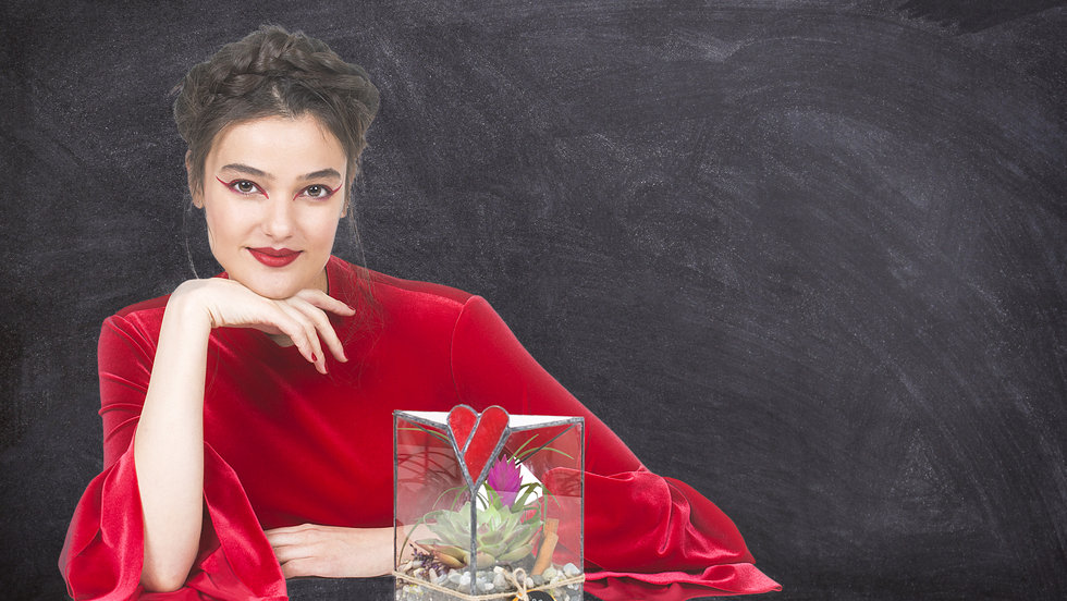 Merve Büyüksaraç'la sukulent tasarımı yapıyoruz